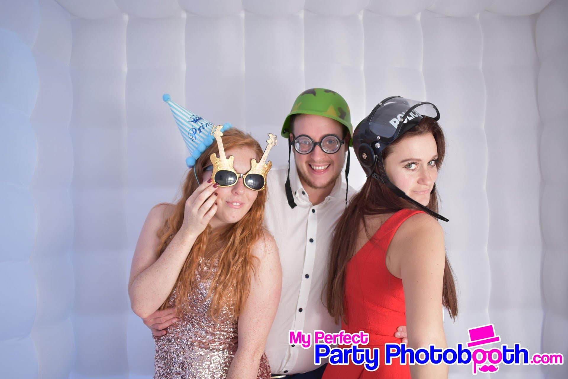 Guests at G Live's Cirque de Lumière New Year's Eve party