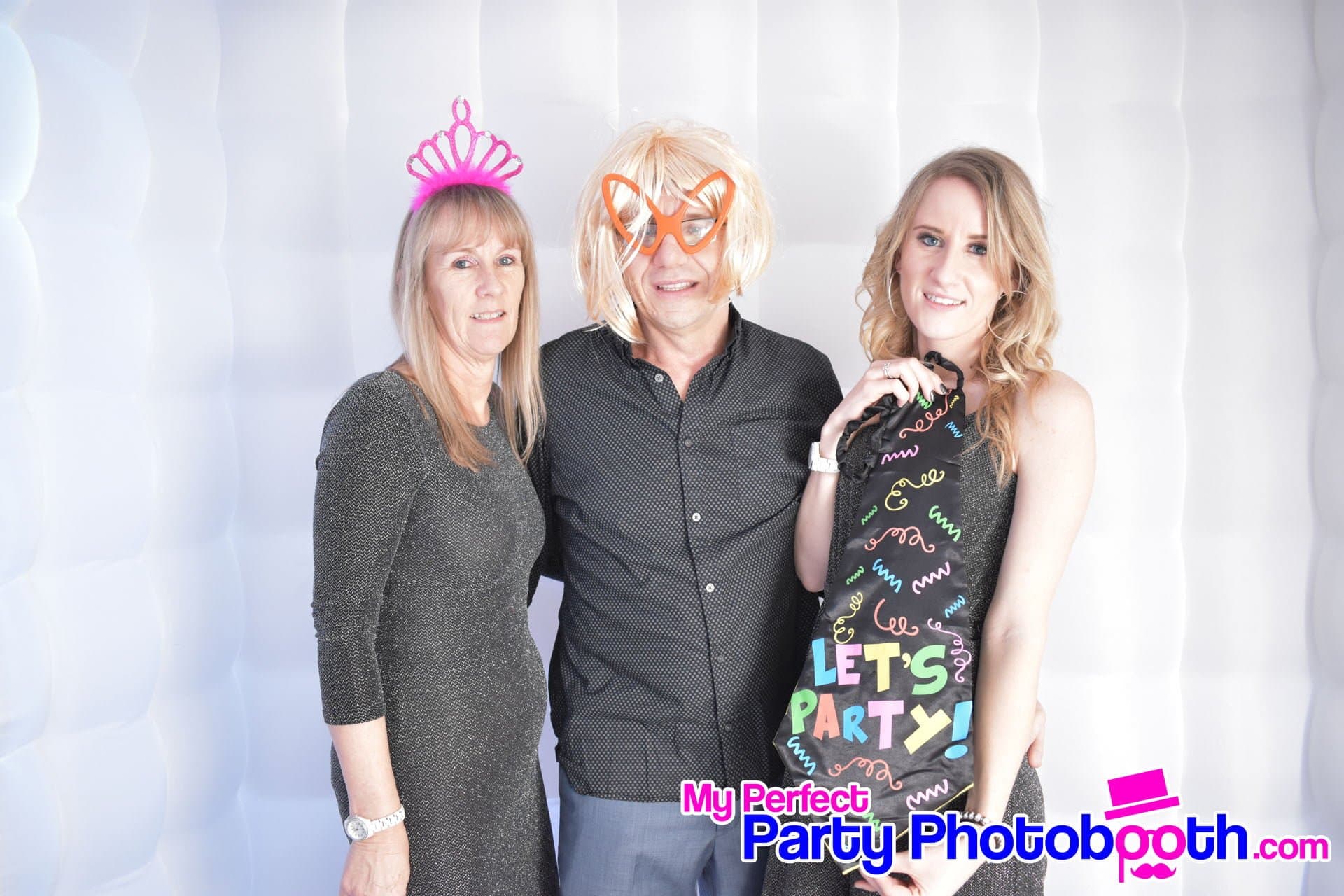 Guests at G Live's Cirque de Lumière New Year's Eve party