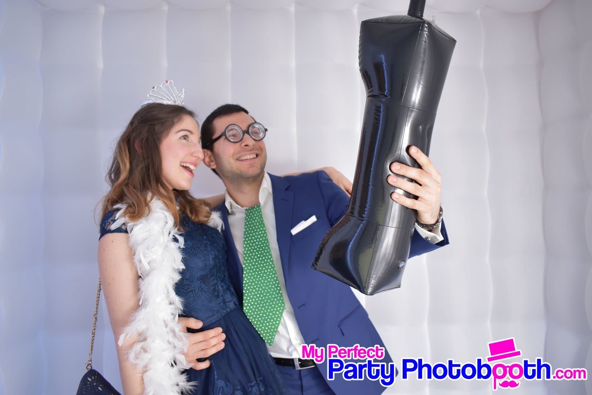 Guests at G Live's Cirque de Lumière New Year's Eve party