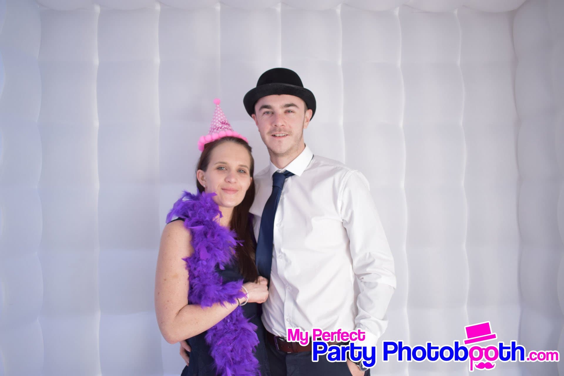 Guests at G Live's Cirque de Lumière New Year's Eve party